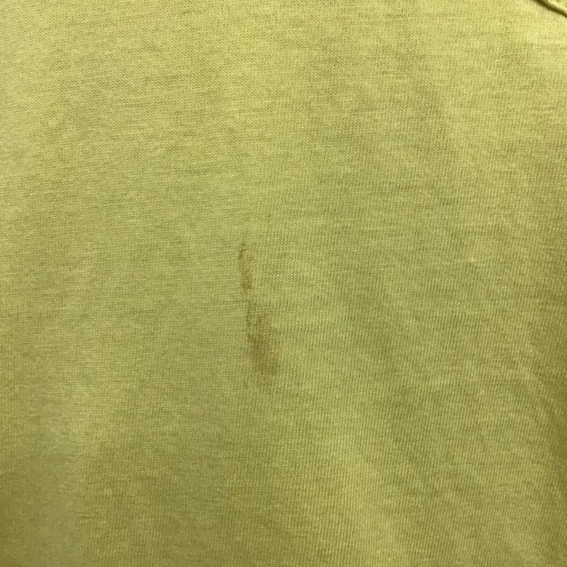 ポロバイラルフローレン Polo by RALPH LAUREN Tシャツ 半袖 半袖カットソー 半袖Tシャツ 無地Tシャツ L 無地 黄 / イエロー / メンズ USED 古着 中古 10094294
