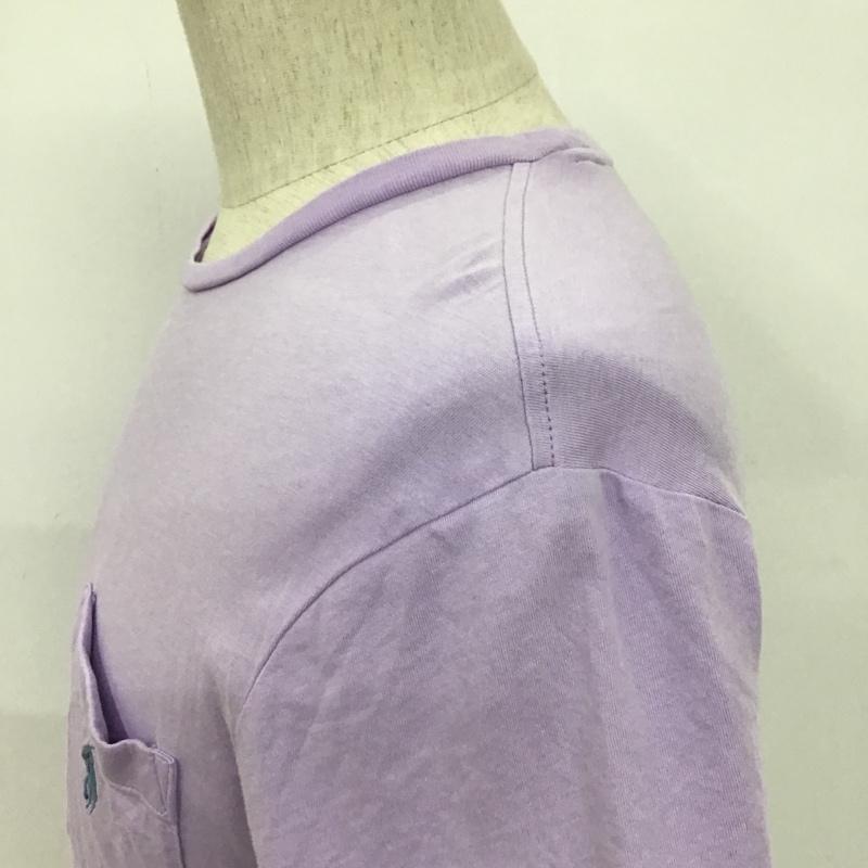 ポロラルフローレン POLO RALPH LAUREN Tシャツ 半袖 半袖カットソー Tシャツ 無地Tシャツ クルーネックシャツ S 無地 紫 / パープル / メンズ USED 古着 中古 10094295