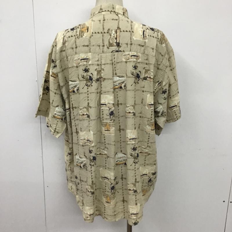 古着 USED シャツ、ブラウス 半袖 ヴィンテージシャツ 半袖シャツ 半袖カットソー 総柄シャツ アロハシャツ XL 総柄 マルチカラー / マルチカラー / メンズ USED 古着 中古 10094297