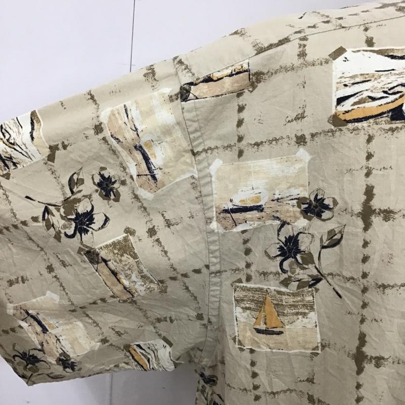 古着 USED シャツ、ブラウス 半袖 ヴィンテージシャツ 半袖シャツ 半袖カットソー 総柄シャツ アロハシャツ XL 総柄 マルチカラー / マルチカラー / メンズ USED 古着 中古 10094297