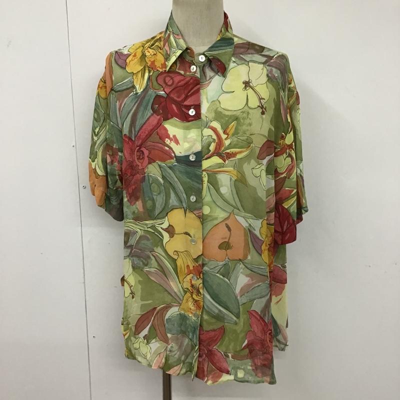 古着 USED シャツ、ブラウス 半袖 ヴィンテージシャツ 半袖シャツ 半袖カットソー 総柄シャツ アロハシャツ 44 総柄 マルチカラー / マルチカラー / メンズ USED 古着 中古 10094299