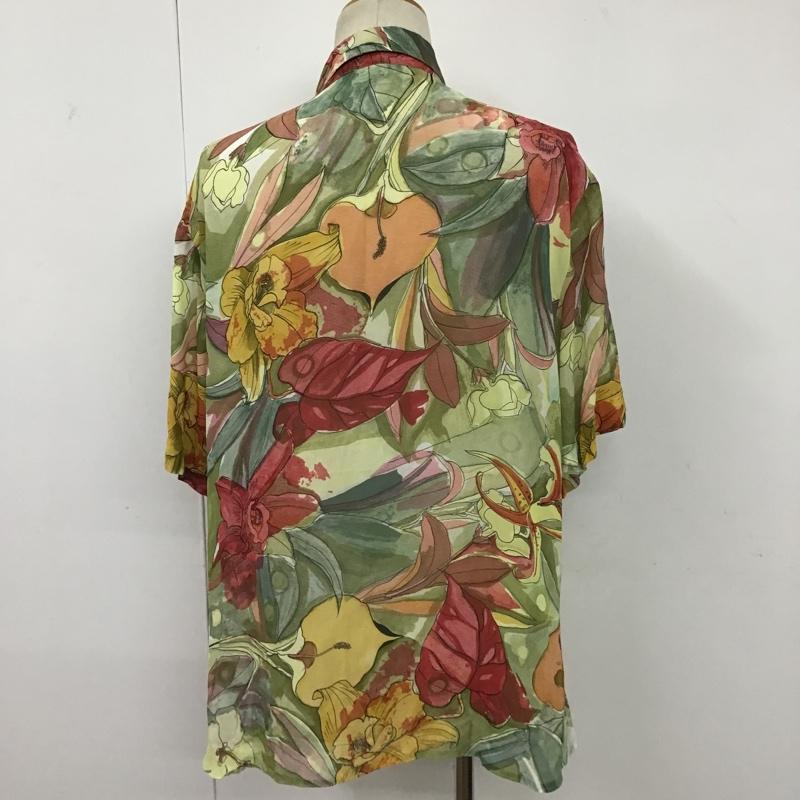 古着 USED シャツ、ブラウス 半袖 ヴィンテージシャツ 半袖シャツ 半袖カットソー 総柄シャツ アロハシャツ 44 総柄 マルチカラー / マルチカラー / メンズ USED 古着 中古 10094299