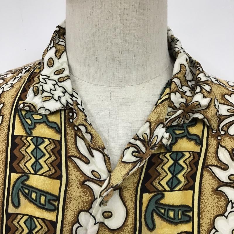 古着 USED シャツ、ブラウス 半袖 ヴィンテージシャツ 半袖シャツ 半袖カットソー 総柄シャツ アロハシャツ M 総柄 マルチカラー / マルチカラー / メンズ USED 古着 中古 10094302