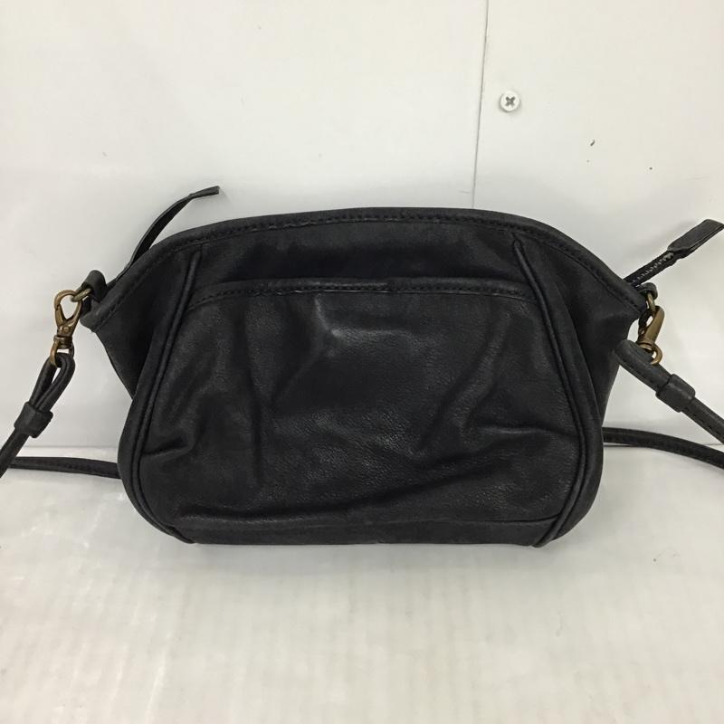 ヴァネッサブリューノ vanessabruno ショルダーバッグ ショルダーバッグ レザー 無地 紺 / ネイビー / レディース USED 古着 中古 10094329