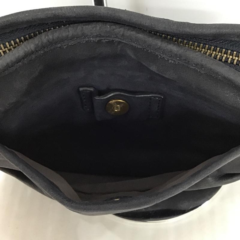 ヴァネッサブリューノ vanessabruno ショルダーバッグ ショルダーバッグ レザー 無地 紺 / ネイビー / レディース USED 古着 中古 10094329