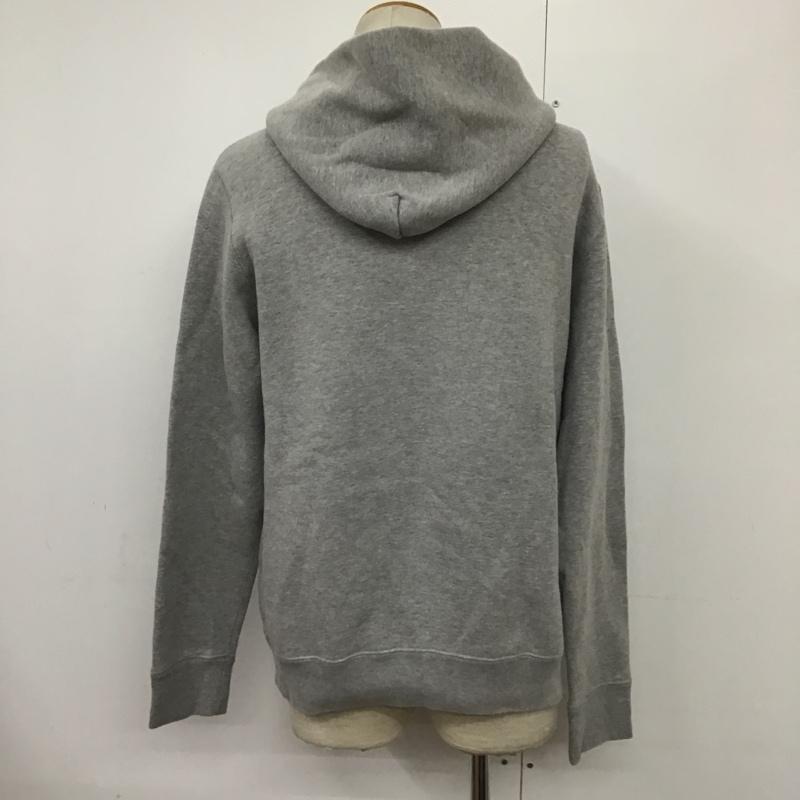 ビリオネア・ボーイズ・クラブ BILLIONAIRE BOYS CLUB パーカー 長袖 プルオーバー スウェット 裏起毛 L ロゴ、文字 灰 / グレー / メンズ USED 古着 中古 10094435