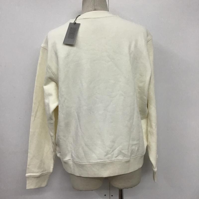 キス KITH トレーナー 長袖 23-070-061-0005-1-0 スウェット 裏起毛 タグ付き L ロゴ、文字 アイボリー / アイボリー / メンズ USED 古着 中古 10094450