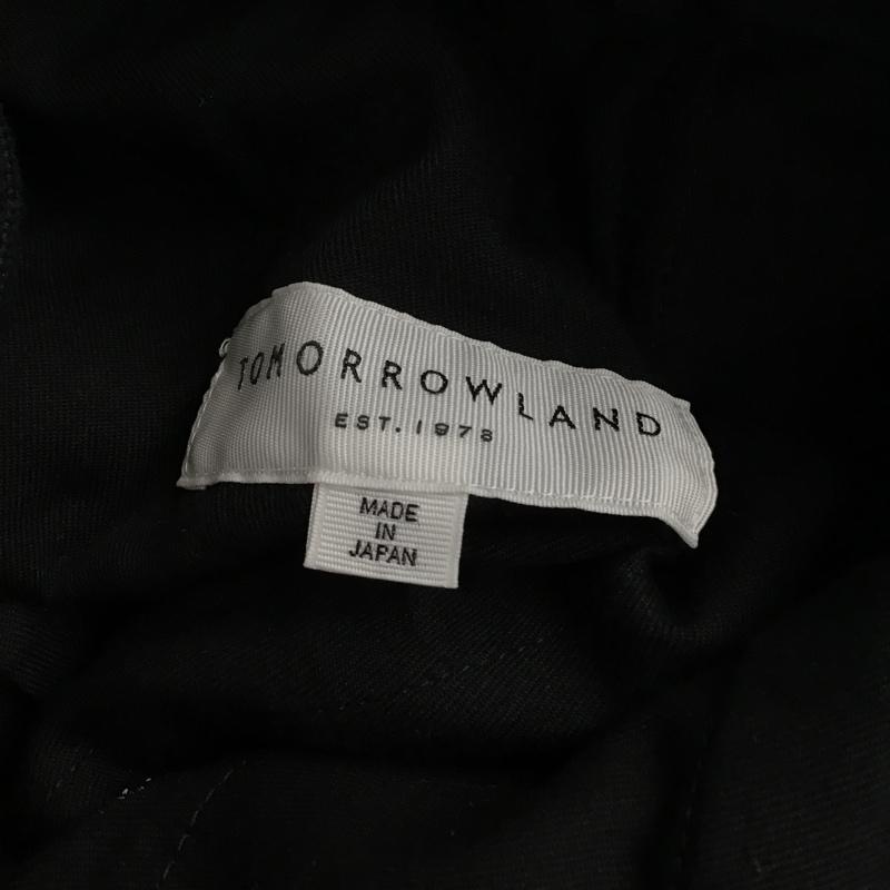 トゥモローランド TOMORROWLAND パンツ スラックス 63-04-62-04210 イージーパンツ XS 無地 ダークグレー / ダークグレー / X 紺 / ネイビー / メンズ USED 古着 中古 10094456