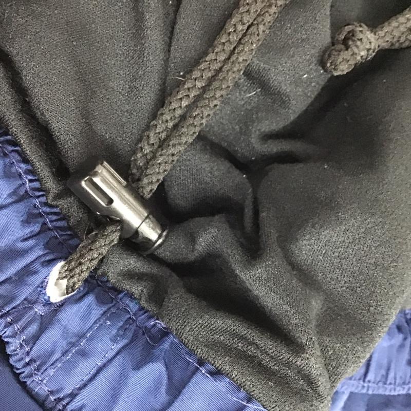 ユーエスエアフォース U.S.AIRFORCE パンツ ショートパンツ 8415-01-518-4761 トレーニングパンツ ロゴ XXL プリント 紺 / ネイビー / メンズ USED 古着 中古 10094486