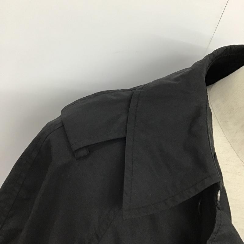 トラディショナルウェザーウェア Traditional Weatherwear コート トレンチコート 072HF-7806 ナイロン ライナー付き 36 無地 黒 / ブラック / メンズ USED 古着 中古 10094516
