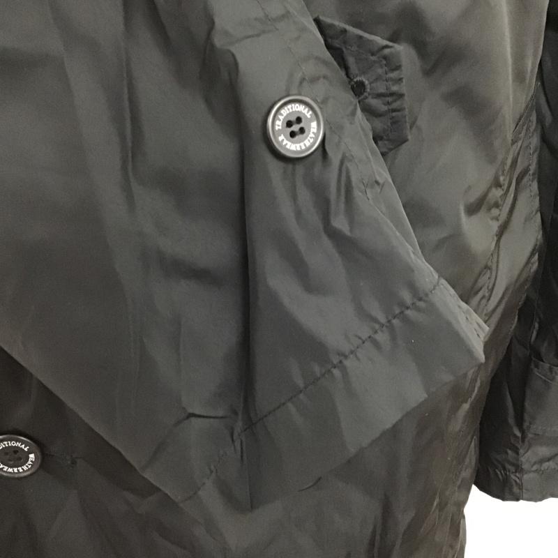 トラディショナルウェザーウェア Traditional Weatherwear コート トレンチコート 072HF-7806 ナイロン ライナー付き 36 無地 黒 / ブラック / メンズ USED 古着 中古 10094516