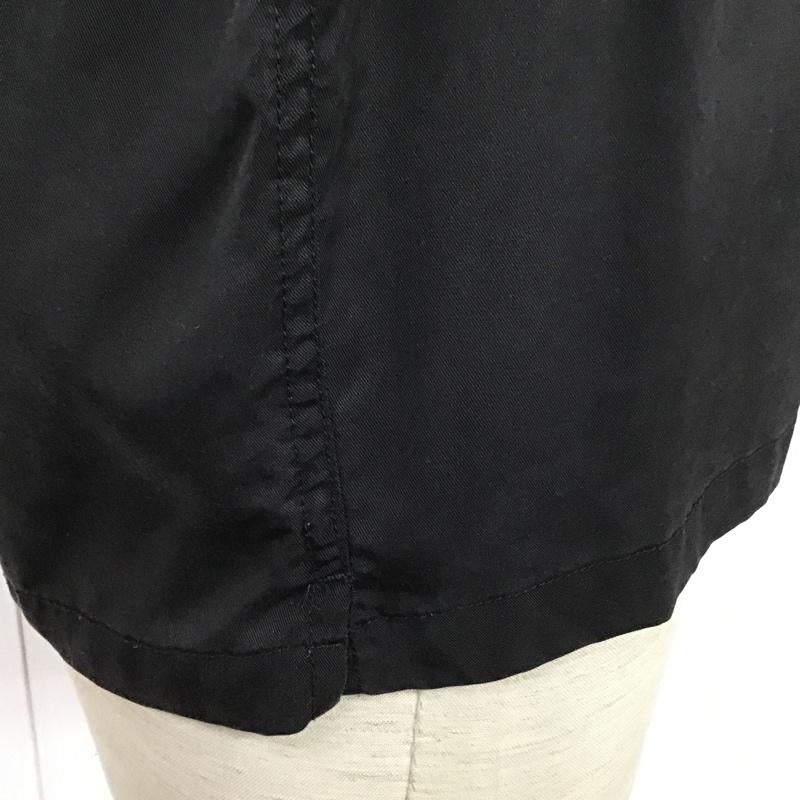 アイテムズ アーバンリサーチ ITEMS URBAN RESEARCH シャツ、ブラウス 長袖 WH84-13Y016 オープンカラー 38 無地 黒 / ブラック / メンズ USED 古着 中古 10094552