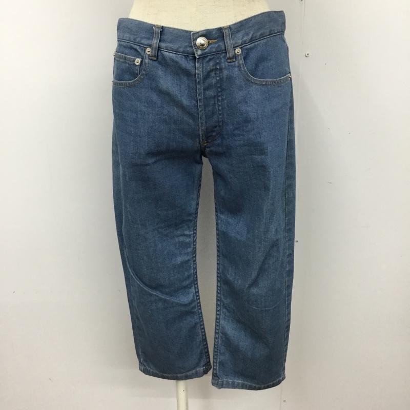 アーペーセー A.P.C. パンツ デニム、ジーンズ クロップド丈 34 無地 青 / ブルー / レディース USED 古着 中古 10094609