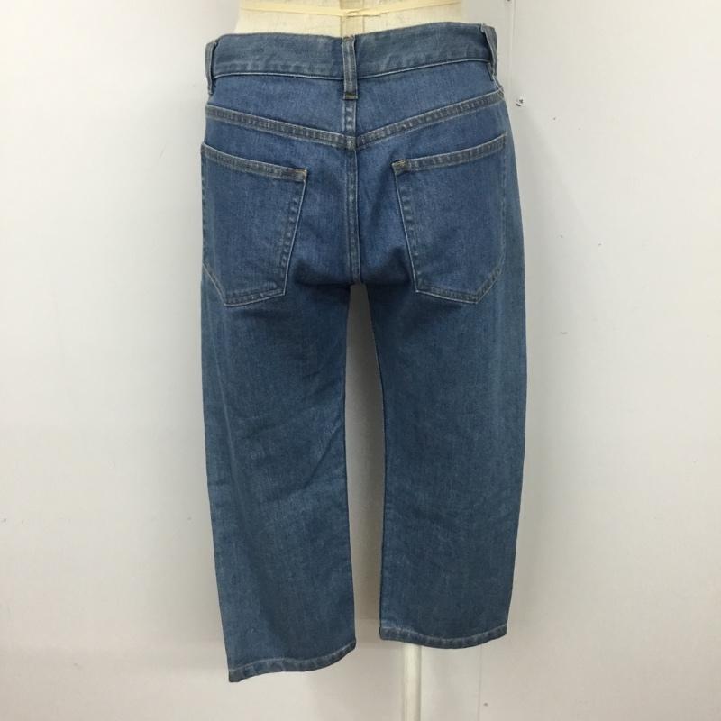 アーペーセー A.P.C. パンツ デニム、ジーンズ クロップド丈 34 無地 青 / ブルー / レディース USED 古着 中古 10094609