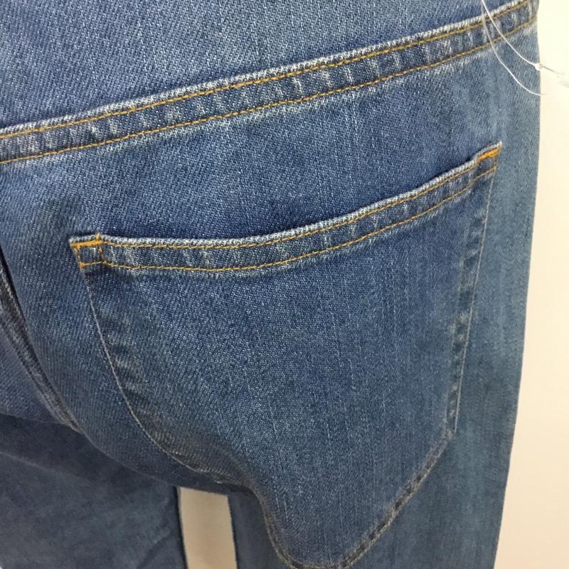 アーペーセー A.P.C. パンツ デニム、ジーンズ クロップド丈 34 無地 青 / ブルー / レディース USED 古着 中古 10094609