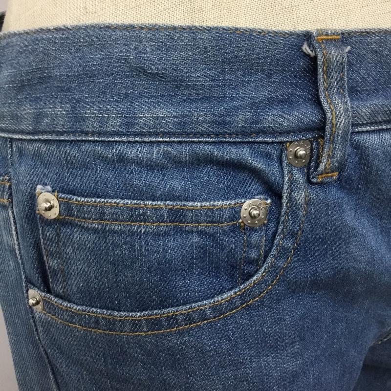 アーペーセー A.P.C. パンツ デニム、ジーンズ クロップド丈 34 無地 青 / ブルー / レディース USED 古着 中古 10094609