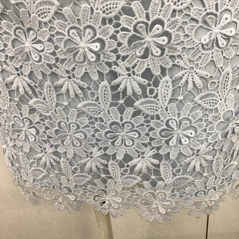 プロポーションボディドレッシング PROPORTION BODY DRESSING スカート ひざ丈スカート 121-6120317 レース タイトスカート 1 レース柄 水色 / ライトブルー / レディース USED 古着 中古 10094686