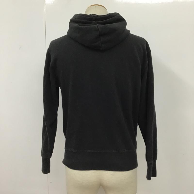 チャンピオン Champion パーカー 長袖 C3-C118 プルオーバー フーディー M ワンポイント 黒 / ブラック / メンズ USED 古着 中古 10094696