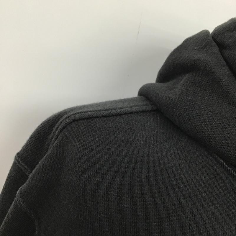 チャンピオン Champion パーカー 長袖 C3-C118 プルオーバー フーディー M ワンポイント 黒 / ブラック / メンズ USED 古着 中古 10094696