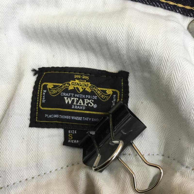 ダブルタップス WTAPS パンツ デニム、ジーンズ ダメージ加工 デニム S インディゴ / インディゴ / メンズ USED 古着 中古 10094699