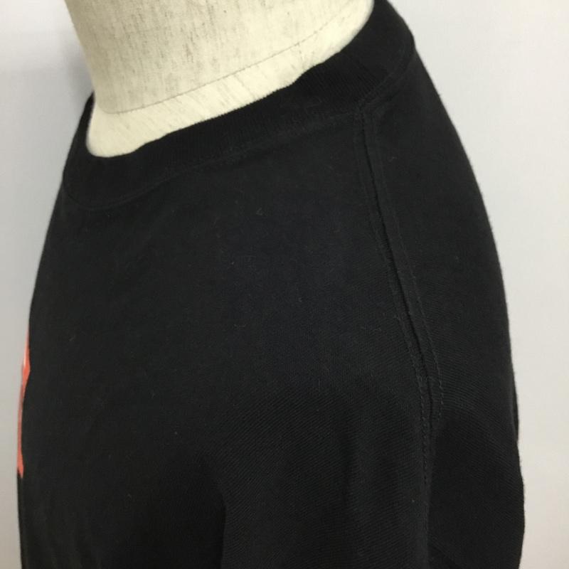 ブラックアイパッチ Black eye patch カットソー 半袖 半袖カットソー プリントTシャツ XL ロゴ、文字 黒 / ブラック / メンズ USED 古着 中古 10094743