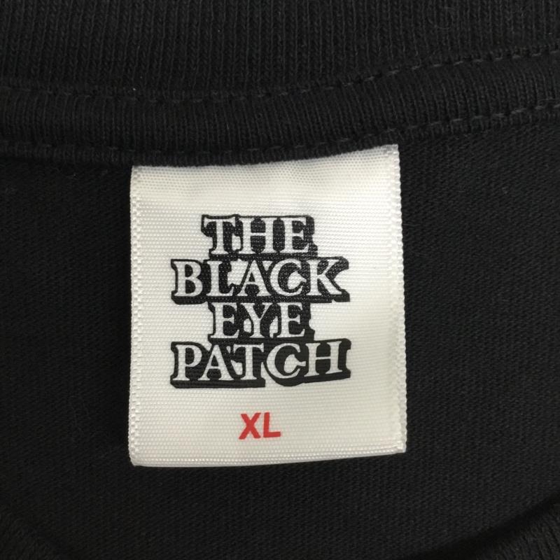 ブラックアイパッチ Black eye patch カットソー 半袖 半袖カットソー プリントTシャツ XL ロゴ、文字 黒 / ブラック / メンズ USED 古着 中古 10094743