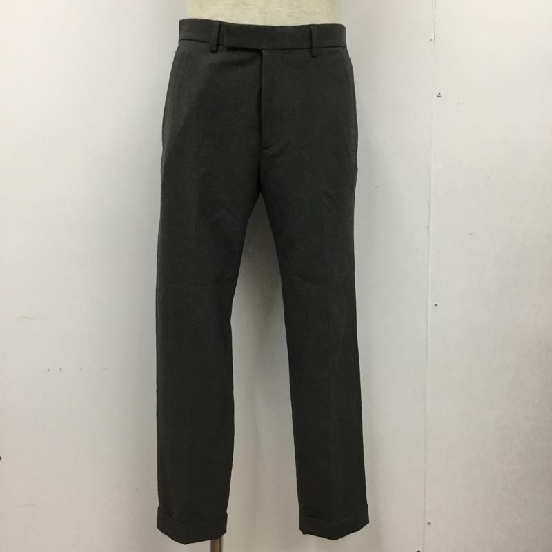 ビューティアンドユースユナイテッドアローズ BEAUTY&YOUTH UNITED ARROWS パンツ スラックス 1214-155-7081 ストレッチノープリーツアンクルパンツ センタータックパンツ M 無地 灰 / グレー / メンズ USED 古着 中古 10094747