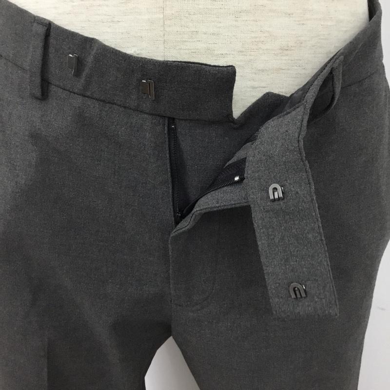 ビューティアンドユースユナイテッドアローズ BEAUTY&YOUTH UNITED ARROWS パンツ スラックス 1214-155-7081 ストレッチノープリーツアンクルパンツ センタータックパンツ M 無地 灰 / グレー / メンズ USED 古着 中古 10094747