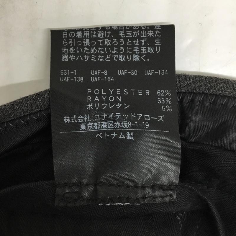 ビューティアンドユースユナイテッドアローズ BEAUTY&YOUTH UNITED ARROWS パンツ スラックス 1214-155-7081 ストレッチノープリーツアンクルパンツ センタータックパンツ M 無地 灰 / グレー / メンズ USED 古着 中古 10094747