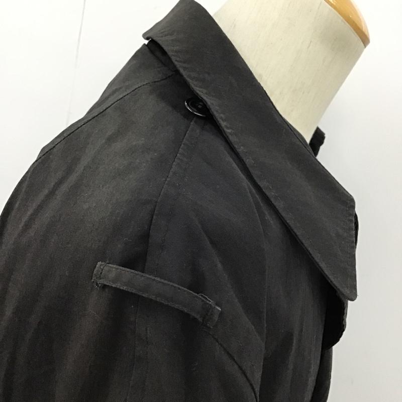 古着 USED コート コート一般 8405-01-059-4253 ミリタリー ステンカラーコート 無地 黒 / ブラック / メンズ USED 古着 中古 10094755