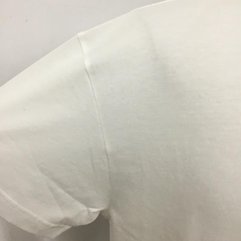 モンクレール MONCLER Tシャツ 半袖 C-SCOM-21-11908 Tシャツ プリントTシャツ 半袖カットソー S ロゴ、文字 白 / ホワイト / メンズ USED 古着 中古 10094797