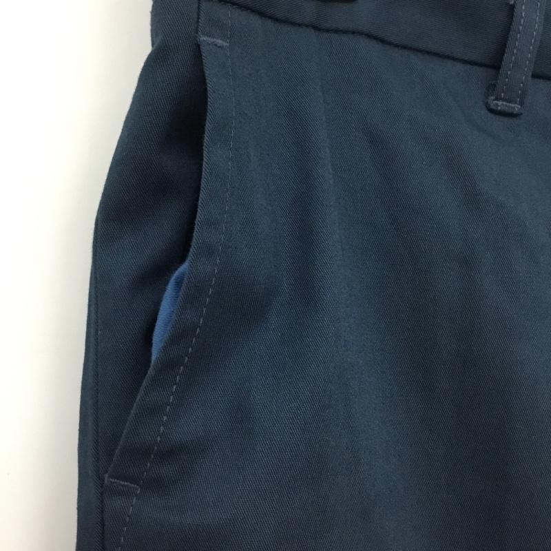 グラム glamb パンツ チノパン スラックス センタータックパンツ チノパン カジュアルパンツ 1 無地 紺 / ネイビー / メンズ USED 古着 中古 10094798