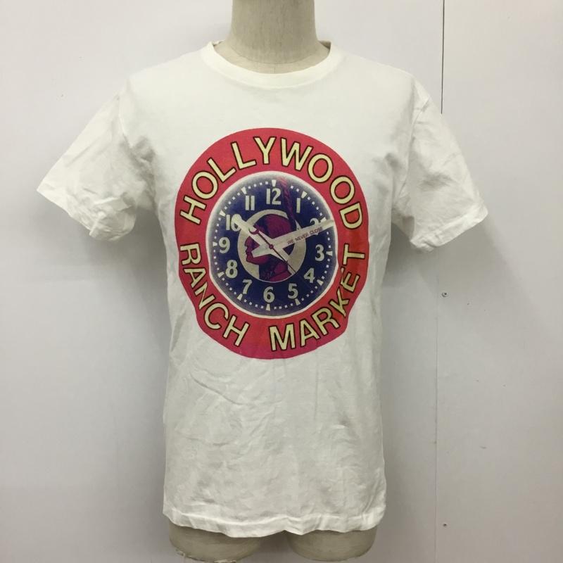 アールエイチリメイク H.R.REMAKE Tシャツ 半袖 半袖カットソー プリントTシャツ 2 プリント 白 / ホワイト / メンズ USED 古着 中古 10094799