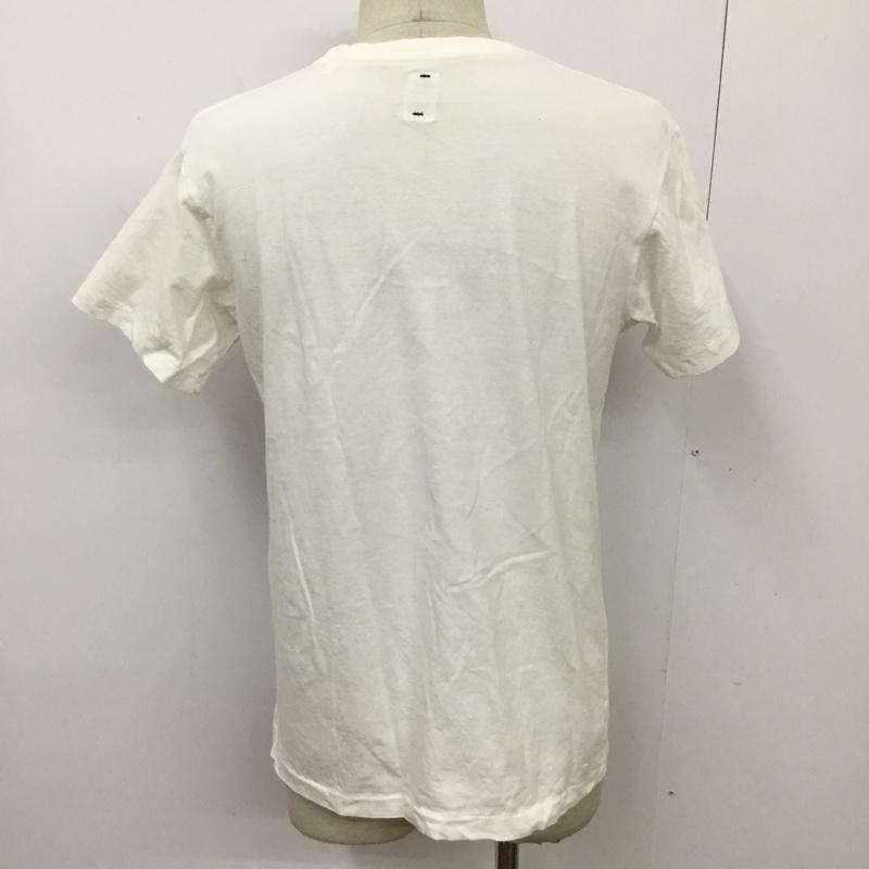アールエイチリメイク H.R.REMAKE Tシャツ 半袖 半袖カットソー プリントTシャツ 2 プリント 白 / ホワイト / メンズ USED 古着 中古 10094799
