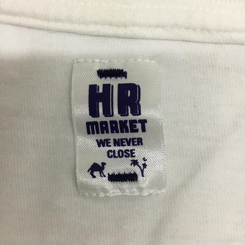 アールエイチリメイク H.R.REMAKE Tシャツ 半袖 半袖カットソー プリントTシャツ 2 プリント 白 / ホワイト / メンズ USED 古着 中古 10094799