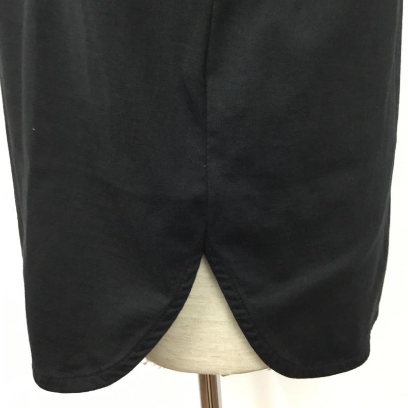 カーリー Curly Tシャツ 半袖 半袖カットソー 無地Tシャツ 3 無地 黒 / ブラック / メンズ USED 古着 中古 10094809