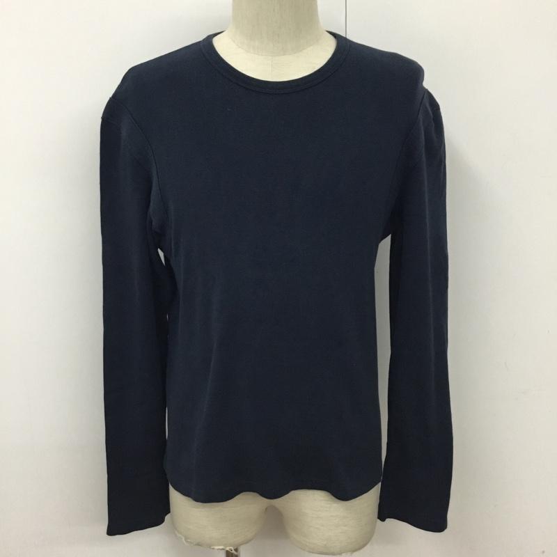 アーペーセー A.P.C. カットソー 長袖 長袖カットソー 無地カットソー 長袖Tシャツ 1 無地 紺 / ネイビー / メンズ USED 古着 中古 10094822