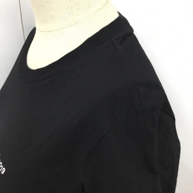ディーゼル DIESEL Tシャツ 半袖 半袖カットソー 刺繍Tシャツ XS ロゴ、文字 黒 / ブラック / レディース USED 古着 中古 10094826