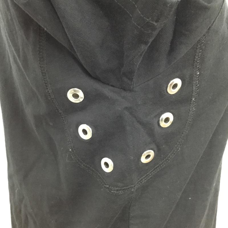 ディーゼル DIESEL Tシャツ 半袖 半袖カットソー 刺繍Tシャツ XS ロゴ、文字 黒 / ブラック / レディース USED 古着 中古 10094826