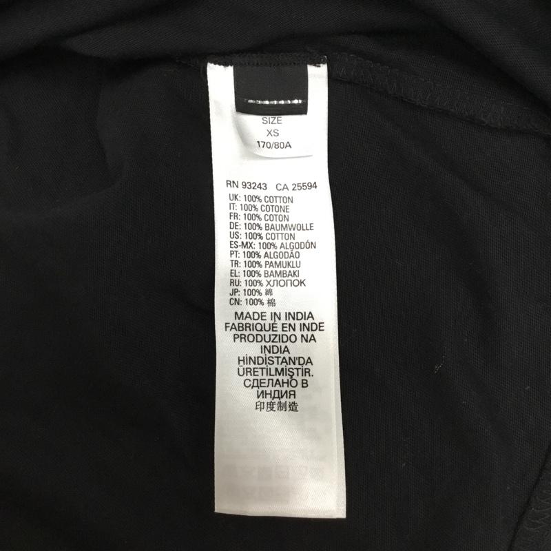 ディーゼル DIESEL Tシャツ 半袖 半袖カットソー 刺繍Tシャツ XS ロゴ、文字 黒 / ブラック / レディース USED 古着 中古 10094826