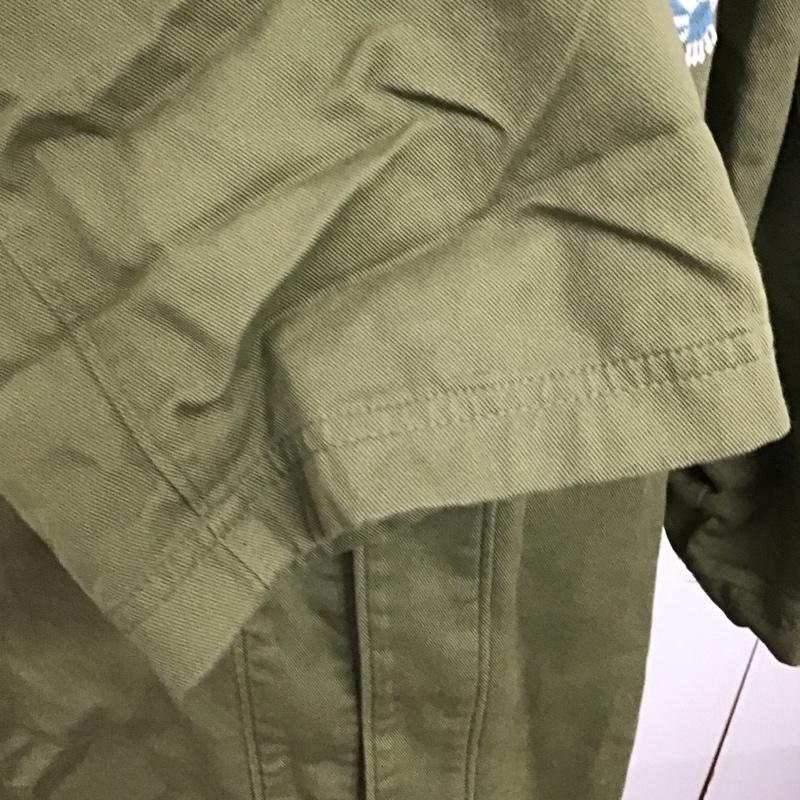 スライ SLY ジャケット、上着 ジャケット、ブレザー 030ASA30-0070 フローラルミリタリーガウン ロングカーディガン 0 刺繍 カーキ / カーキ / レディース USED 古着 中古 10094862