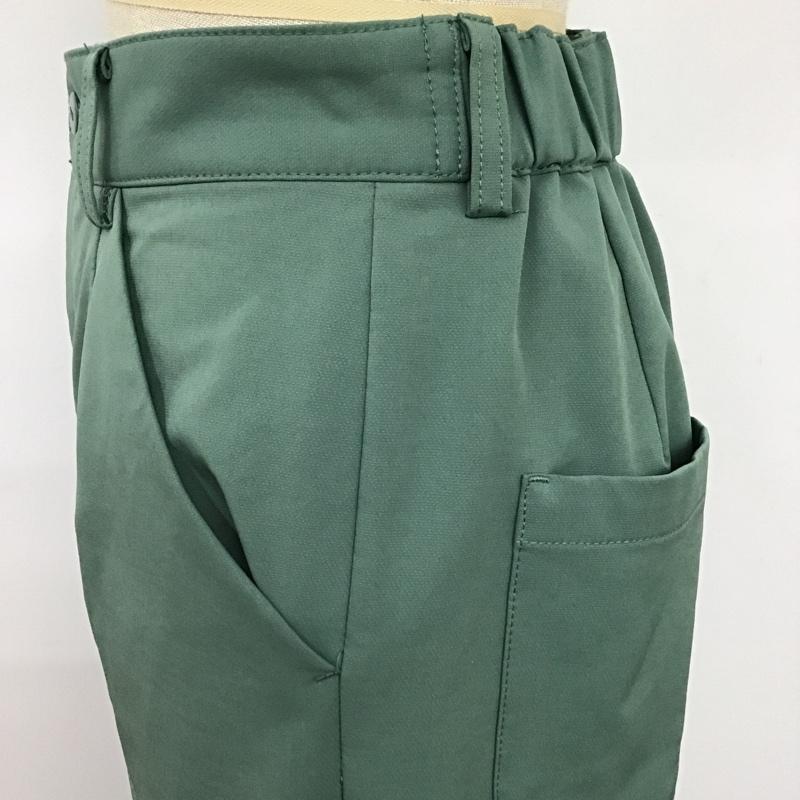スライ SLY パンツ スラックス 030DAM31-7070 LIGHTCOLORHWパンツ ストレートパンツ センタータックパンツ スラックス 1 無地 緑 / グリーン / レディース USED 古着 中古 10094865
