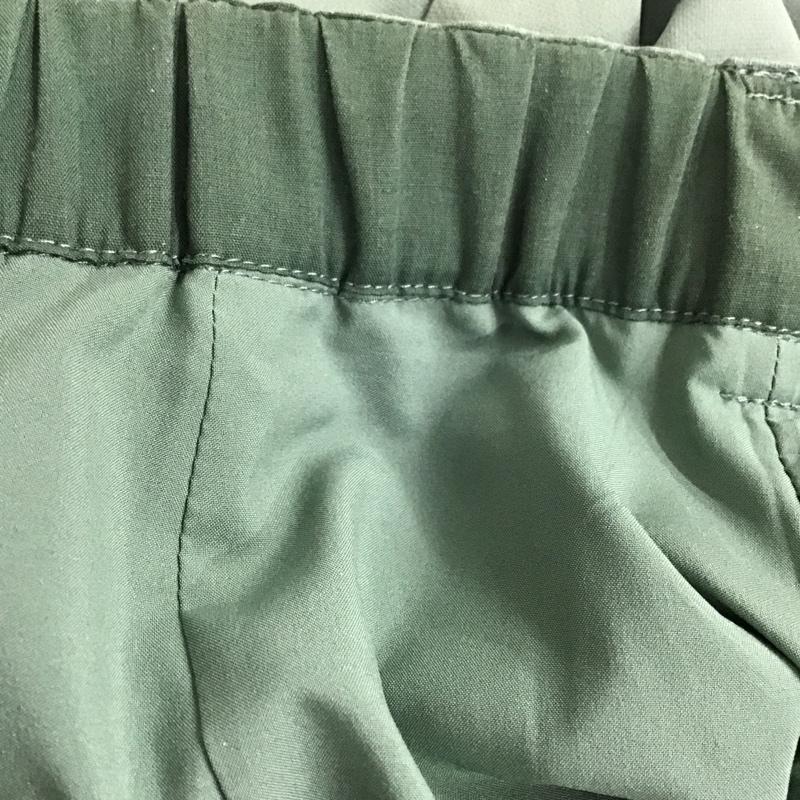 スライ SLY パンツ スラックス 030DAM31-7070 LIGHTCOLORHWパンツ ストレートパンツ センタータックパンツ スラックス 1 無地 緑 / グリーン / レディース USED 古着 中古 10094865