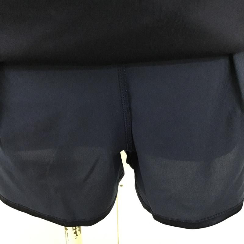 ムルーア MURUA パンツ ショートパンツ 011610801301 イレヘムラップミニスカート 1 無地 紺 / ネイビー / レディース USED 古着 中古 10094879