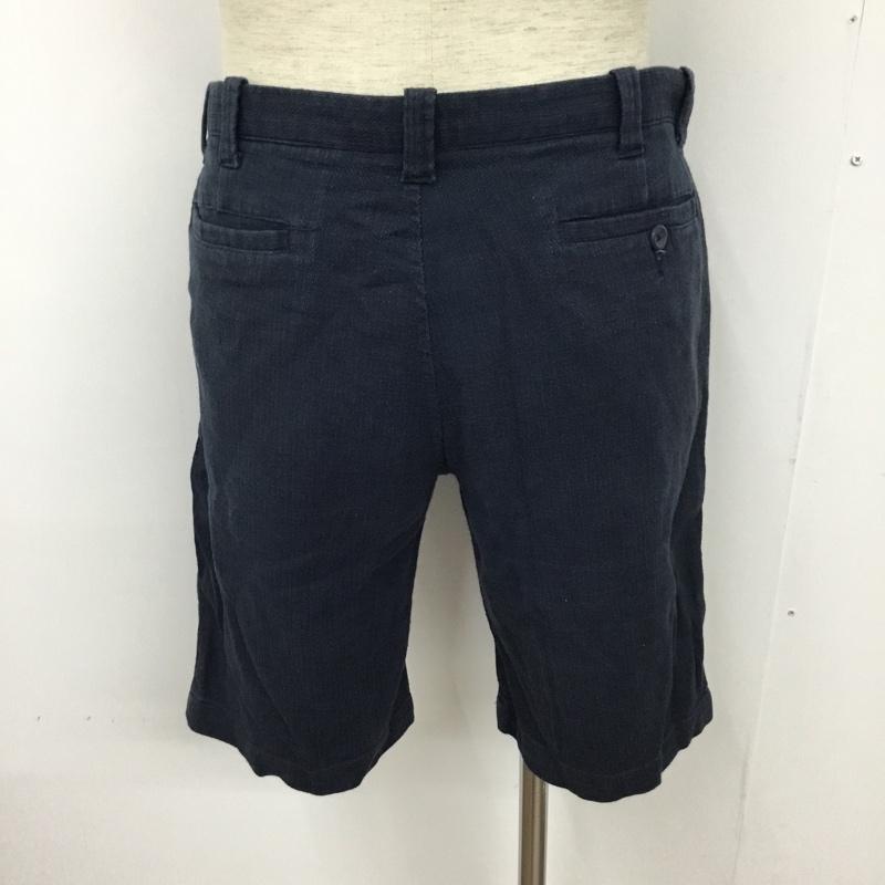 グローバルワーク GLOBAL WORK パンツ ショートパンツ NG011411TS ハーフパンツ L 無地 紺 / ネイビー / メンズ USED 古着 中古 10094936