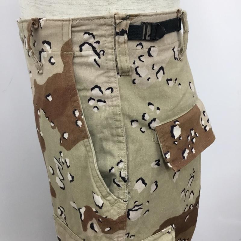古着 USED パンツ ワークパンツ、ペインターパンツ ミリタリーパンツ S カモフラージュ柄・迷彩 茶 / ブラウン / X ベージュ / ベージュ / X 白 / ホワイト / X 黒 / ブラック / メンズ USED 古着 中古 10094950