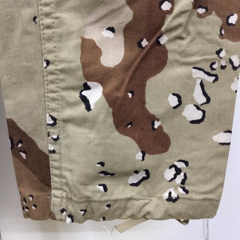 古着 USED パンツ ワークパンツ、ペインターパンツ ミリタリーパンツ S カモフラージュ柄・迷彩 茶 / ブラウン / X ベージュ / ベージュ / X 白 / ホワイト / X 黒 / ブラック / メンズ USED 古着 中古 10094950