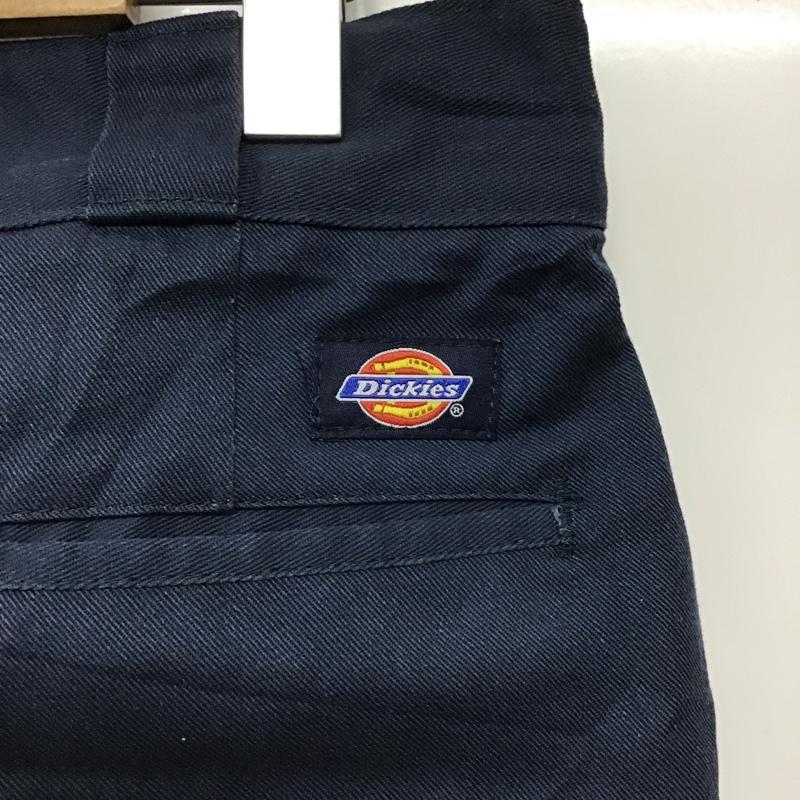 ディッキーズ Dickies パンツ ショートパンツ 42274NV ハーフパンツ ワーク 32 32インチ ロゴ、文字 紺 / ネイビー / メンズ USED 古着 中古 10094973