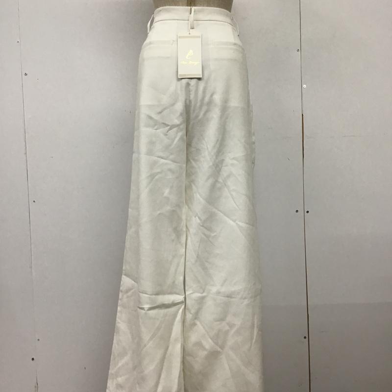 クラスラウンジ Class Lounge パンツ スラックス ワイドパンツ タグ付き 38 無地 白 / ホワイト / レディース USED 古着 中古 10094990