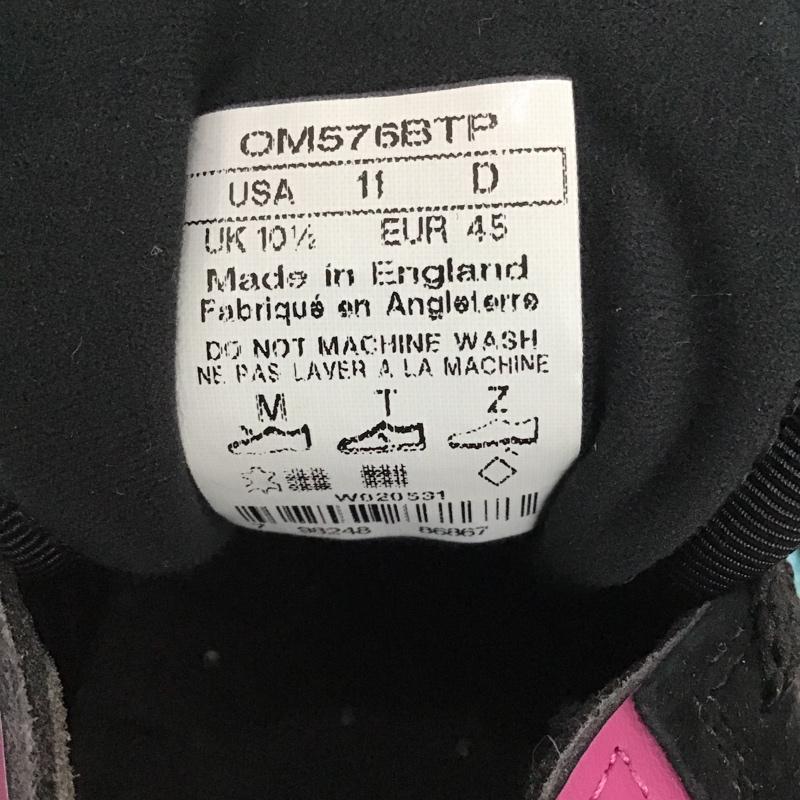 ニューバランス New Balance スニーカー スニーカー OM576BTP USA11 タグ付き US:11 ロゴ、文字 黒 / ブラック / X 白 / ホワイト / X 水色 / ライトブルー / X 紫 / パープル / メンズ USED 古着 中古 10095035
